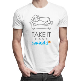 Take it easy - T-shirt pentru bărbați cu imprimeu