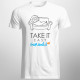 Take it easy - T-shirt pentru bărbați cu imprimeu