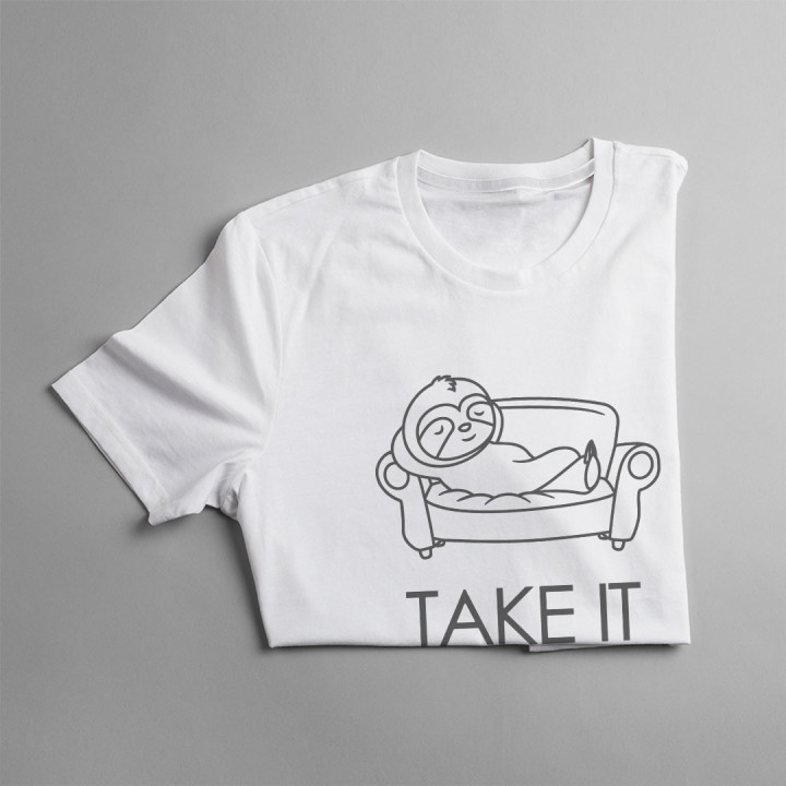 Take it easy - T-shirt pentru femei cu imprimeu