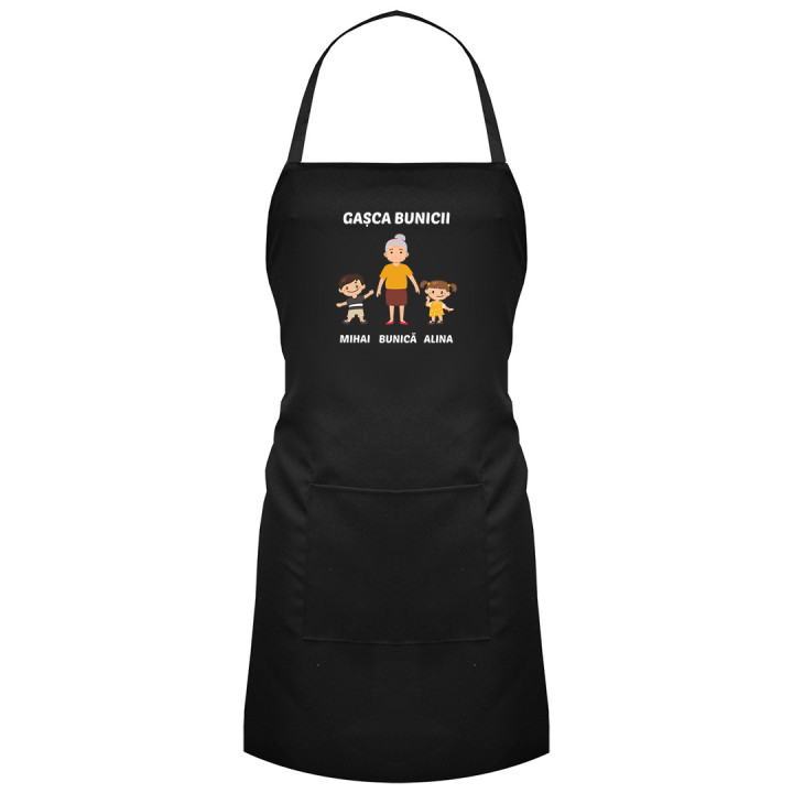Gașca bunicii - şorţ - produs personalizat