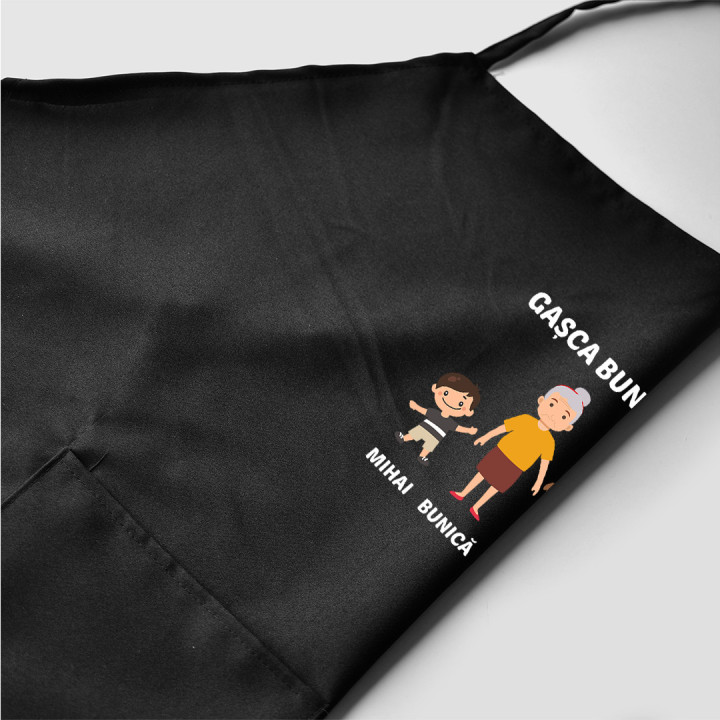 Gașca bunicii - şorţ - produs personalizat