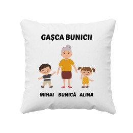 Gașca bunicii - pernă - produs personalizat