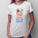Cows make me happy - tricou pentru femei cu imprimeu