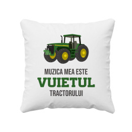 Muzica mea este vuietul tractorului - pernă