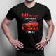 60 de ani Toate piesele originale Clasic din 1963 - tricou pentru bărbați cu imprimeu