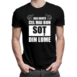 Așa arată cel mai bun soț din lume - tricou pentru bărbați cu imprimeu