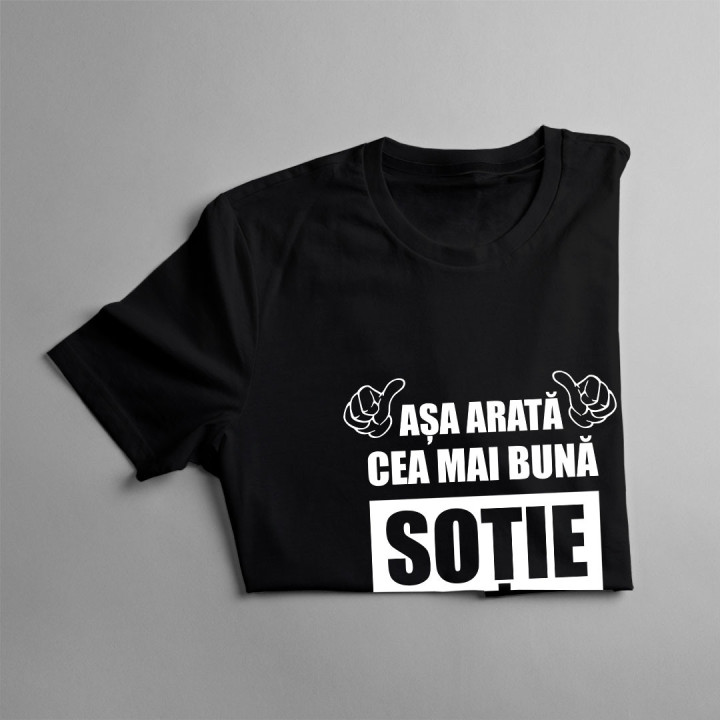 Așa arată cea mai bună soție din lume - tricou pentru femei cu imprimeu