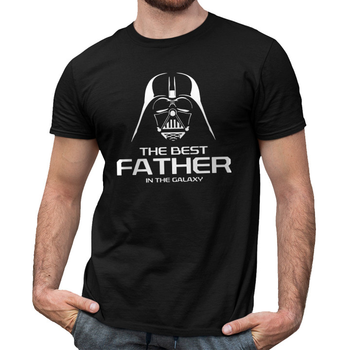The best father in the galaxy - tricou pentru bărbați cu imprimeu
