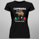 Capibara mă cheamă, trebuie să plec - tricou pentru femei cu imprimeu