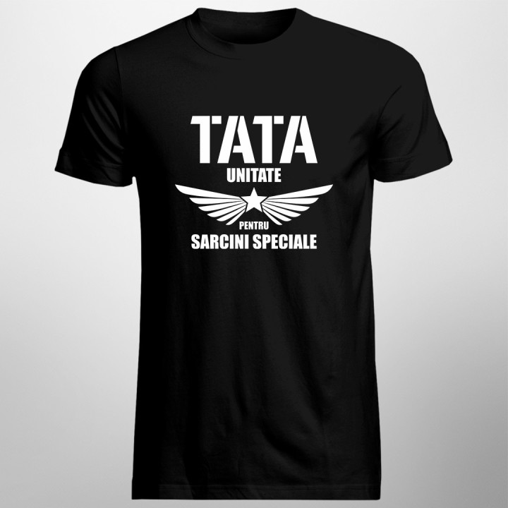 Tata, unitate pentru sarcini speciale - tricou pentru bărbați cu imprimeu