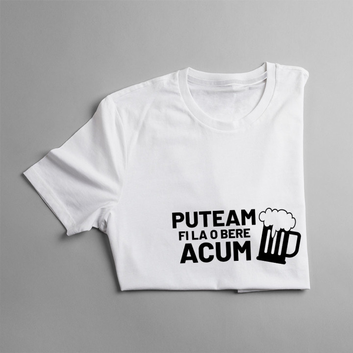 Puteam fi la o bere acum - tricou pentru femei cu imprimeu