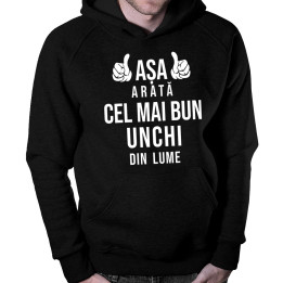 Așa arată cel mai bun unchi din lume - bluză bărbătească cu imprimeu