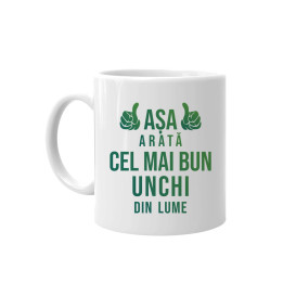Așa arată cel mai bun unchi din lume - ca mulțumire pentru inima - cană