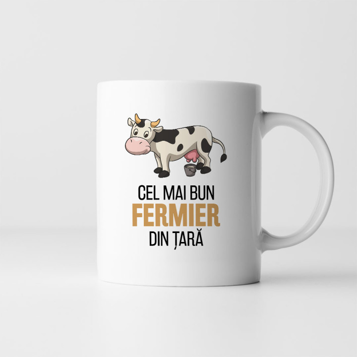 Cel mai bun fermier din țară (vaci) - cană