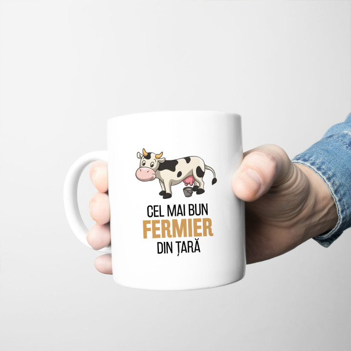 Cel mai bun fermier din țară (vaci) - cană