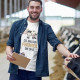 Cel mai bun fermier din țară (vaci)- tricou pentru bărbați cu imprimeu
