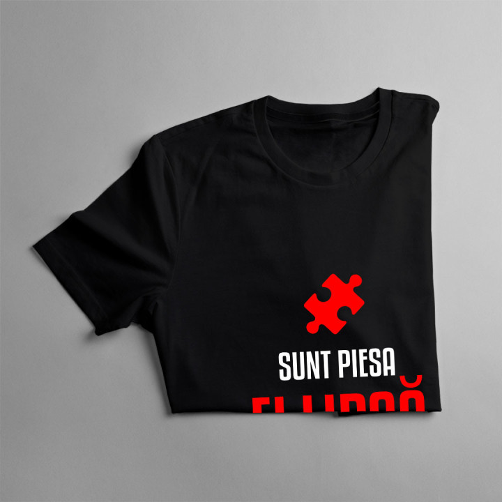 Sunt piesa ei lipsă - tricou pentru bărbați cu imprimeu
