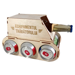 TANC PENTRU BERE Echipamentul trăgătorului - rezervor cu gravură - produs personalizat