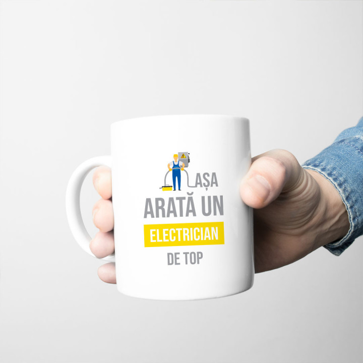 Așa arată un electrician de top - cană