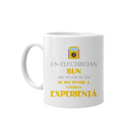 Un electrician bun are nevoie de ani de zile pentru a câștiga experiență - cană