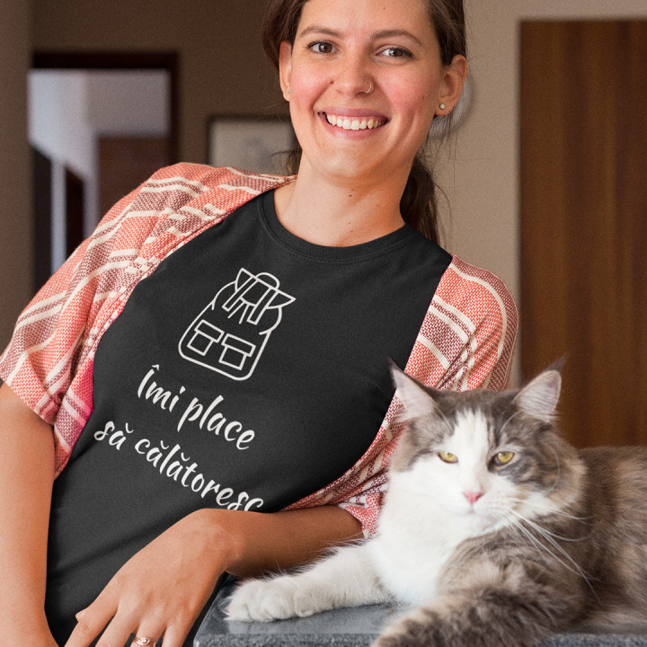 Îmi place să călătoresc - tricou pentru femei cu imprimeu