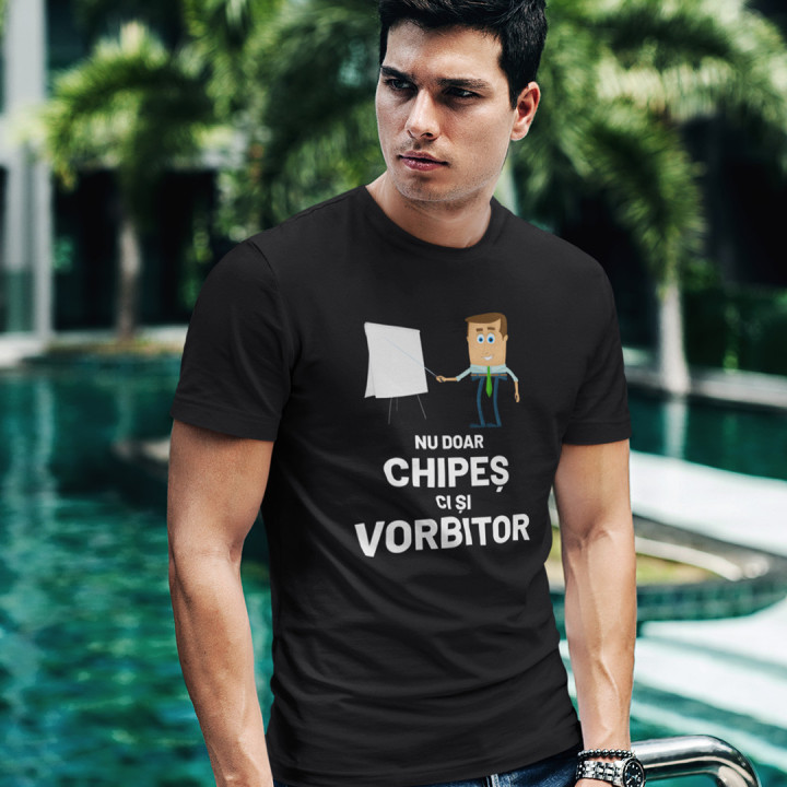 A călători înseamnă a trăi- tricou pentru bărbați cu imprimeu