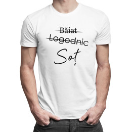 Băiat - Logodnic - Soț - t-shirt pentru bărbați