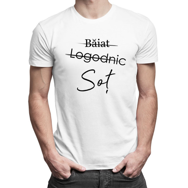 Băiat - Logodnic - Soț - t-shirt pentru bărbați
