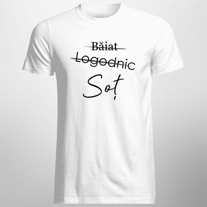 Băiat - Logodnic - Soț - t-shirt pentru bărbați