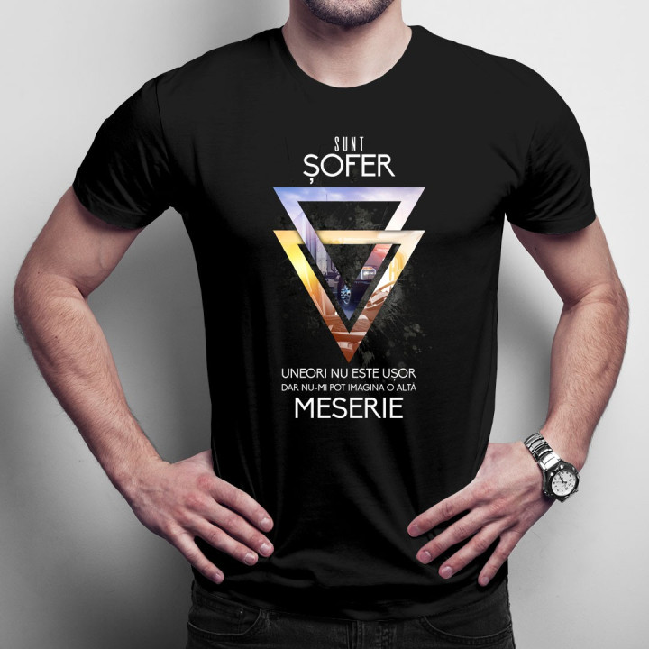 Destul de mult curaj pentru a fi șofer - T-shirt pentru bărbați