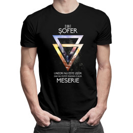 Destul de mult curaj pentru a fi șofer - T-shirt pentru bărbați