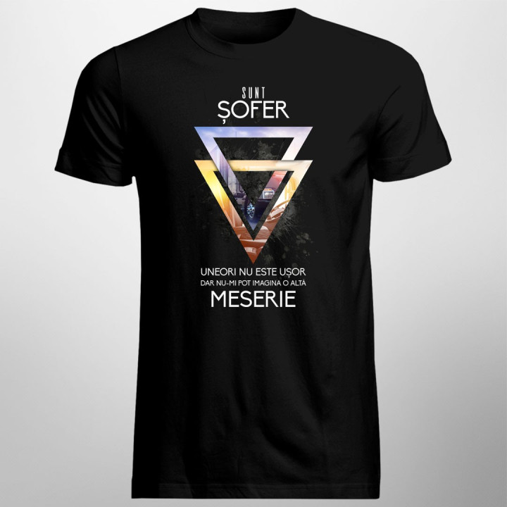 Destul de mult curaj pentru a fi șofer - T-shirt pentru bărbați