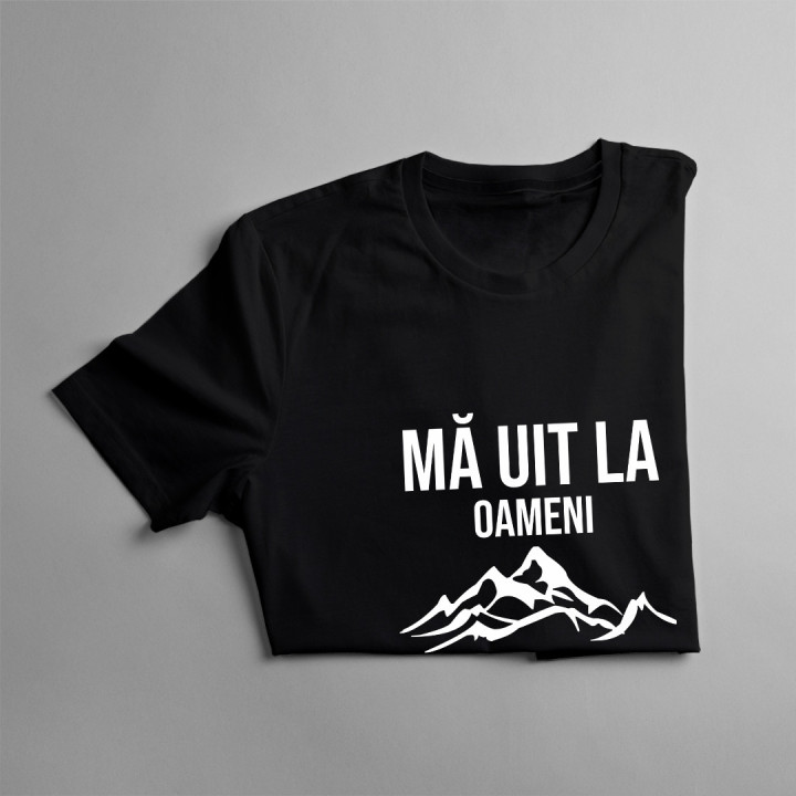Mă uit la oameni de sus - tricou pentru femei cu imprimeu