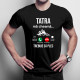 Tatra mă cheamă, trebuie să plec - tricou pentru bărbați cu imprimeu