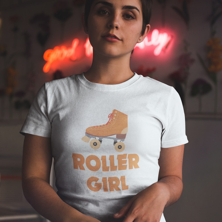 Roller girl - tricou pentru femei cu imprimeu