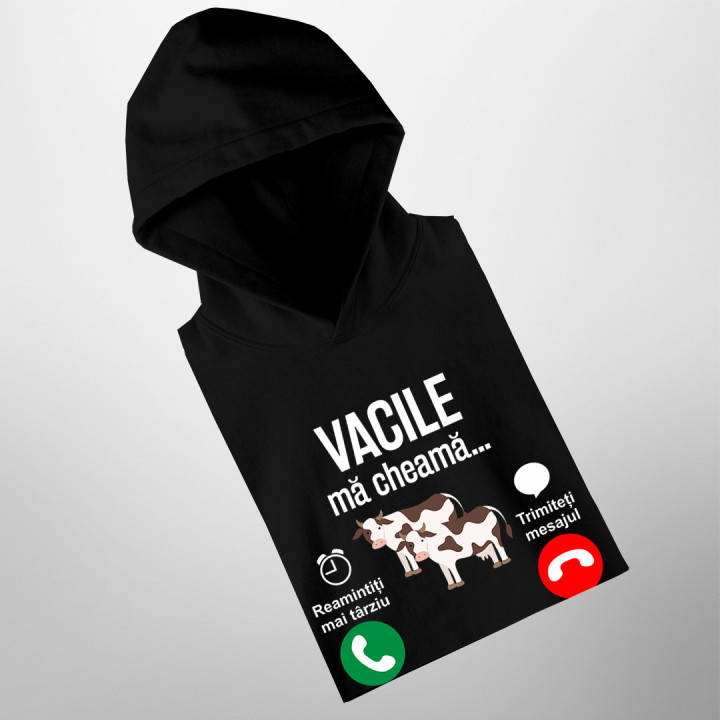 Vacile mă cheamă, trebuie să plec - bluză bărbătească cu imprimeu