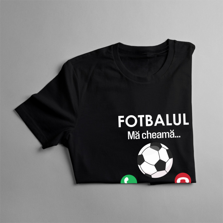 Fotbalul mă cheamă, trebuie să plec  - Tricou pentru copii