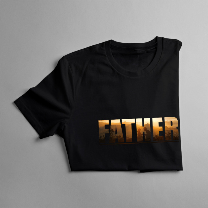 Father - tricou pentru bărbați cu imprimeu