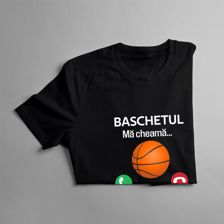 Baschetul mă cheamă, trebuie să plec - tricou pentru femei cu imprimeu