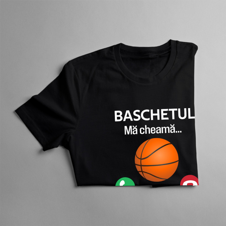 Baschetul mă cheamă, trebuie să plec - Tricou pentru copii