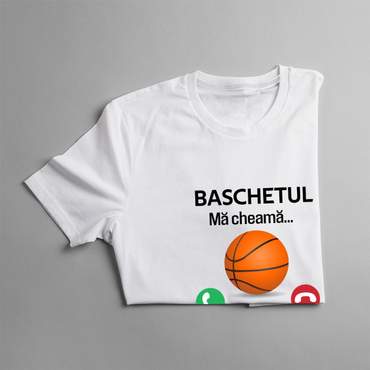 Baschetul mă cheamă, trebuie să plec - Tricou pentru copii