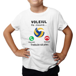 Voleiul mă cheamă, trebuie să plec - Tricou pentru copii