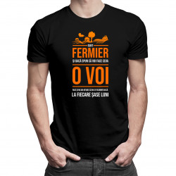Sunt fermier și dacă spun că voi face ceva - tricou pentru bărbați cu imprimeu
