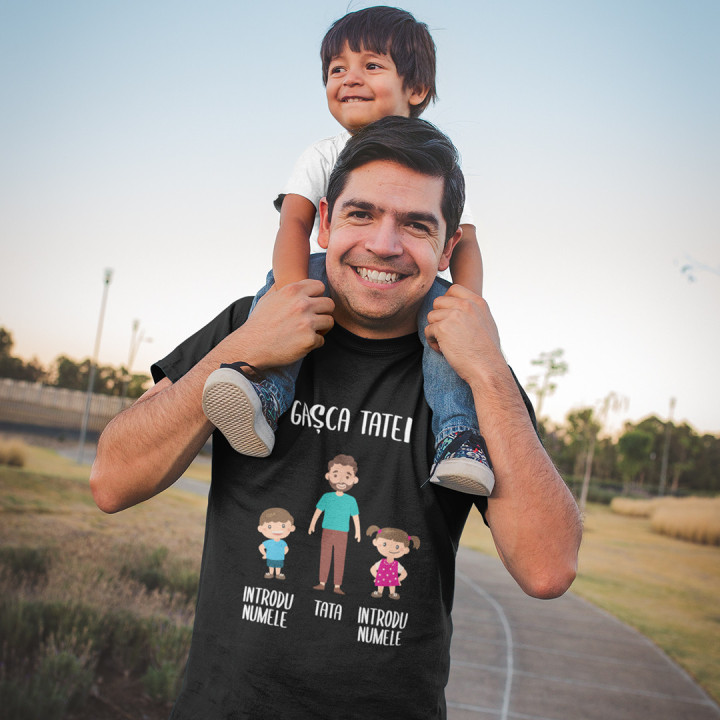 Gașca tatei -  tricou pentru bărbați cu imprimeu - produs personalizat