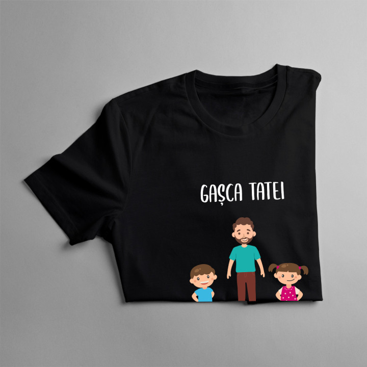 Gașca tatei -  tricou pentru bărbați cu imprimeu - produs personalizat