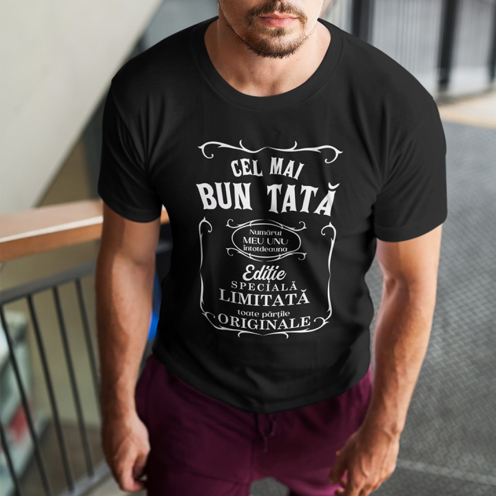 Cel mai bun tată, numărul meu unu întotdeauna - tricou pentru bărbați cu imprimeu