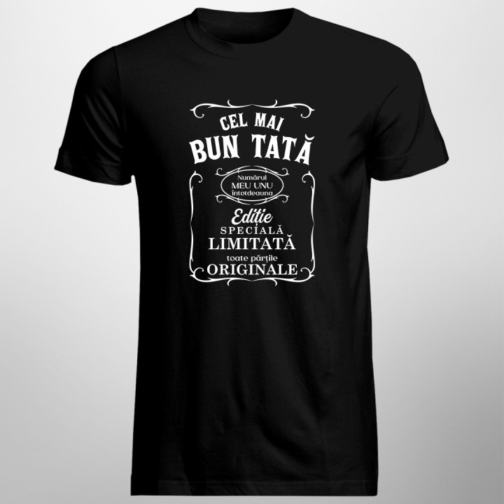 Cel mai bun tată, numărul meu unu întotdeauna - tricou pentru bărbați cu imprimeu