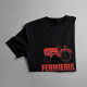Fermierul nu pune întrebări inutile - tricou pentru bărbați cu imprimeu