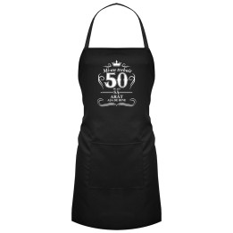 Mi-au trebuit 50 de ani să arăt așa de bine - şorţ