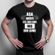 Așa arată cel mai bun naș din lume - tricou pentru bărbați cu imprimeu